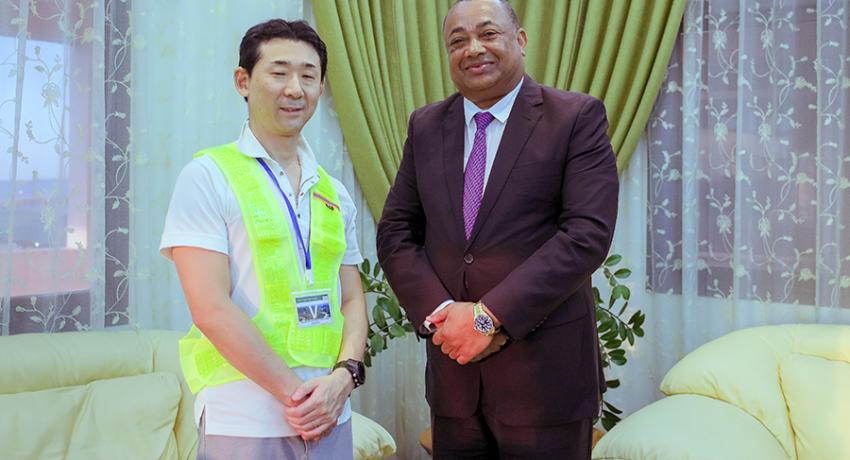 Une délégation japonaise en visite au Port de Toamasina