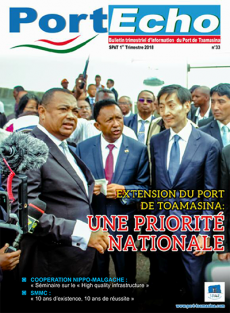 Bulletin trimestriel d’information du Port de Toamasina S.P.A.T. - 1er trimestre 2018 - n°33